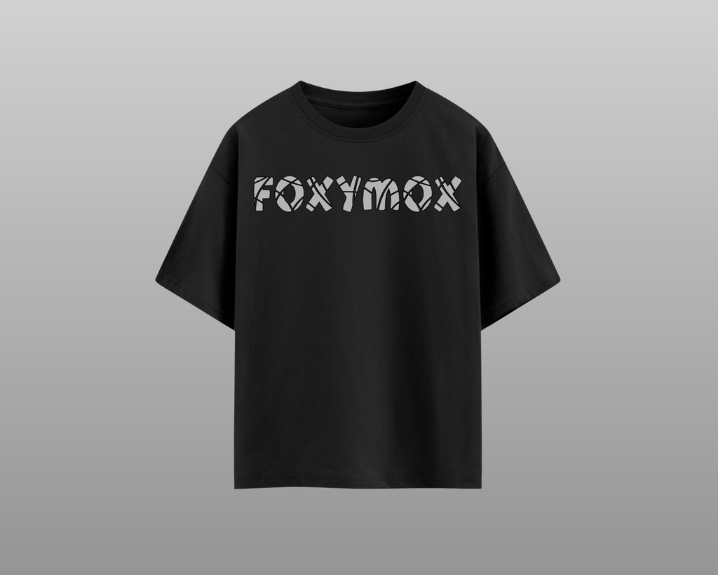 FoxyMox Essentials — Signature T-Shirt | Black