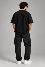 FoxyMox Essentials — Signature T-Shirt | Black