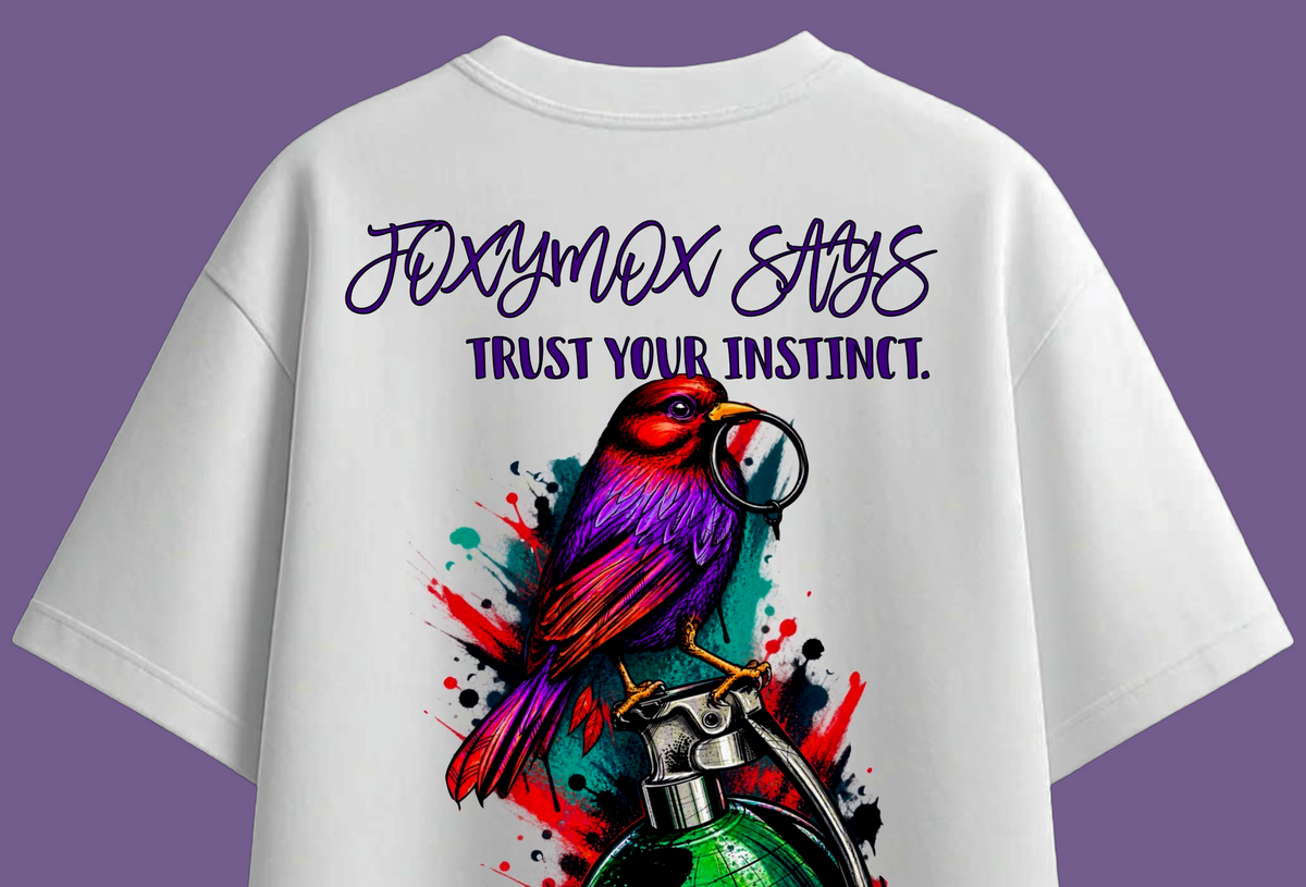Trust Your Instinct T-Shirt | Off-White