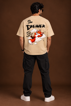 FOXYMOX MASCOT COLLECTION | “The Dreamer” | Beige Oversized