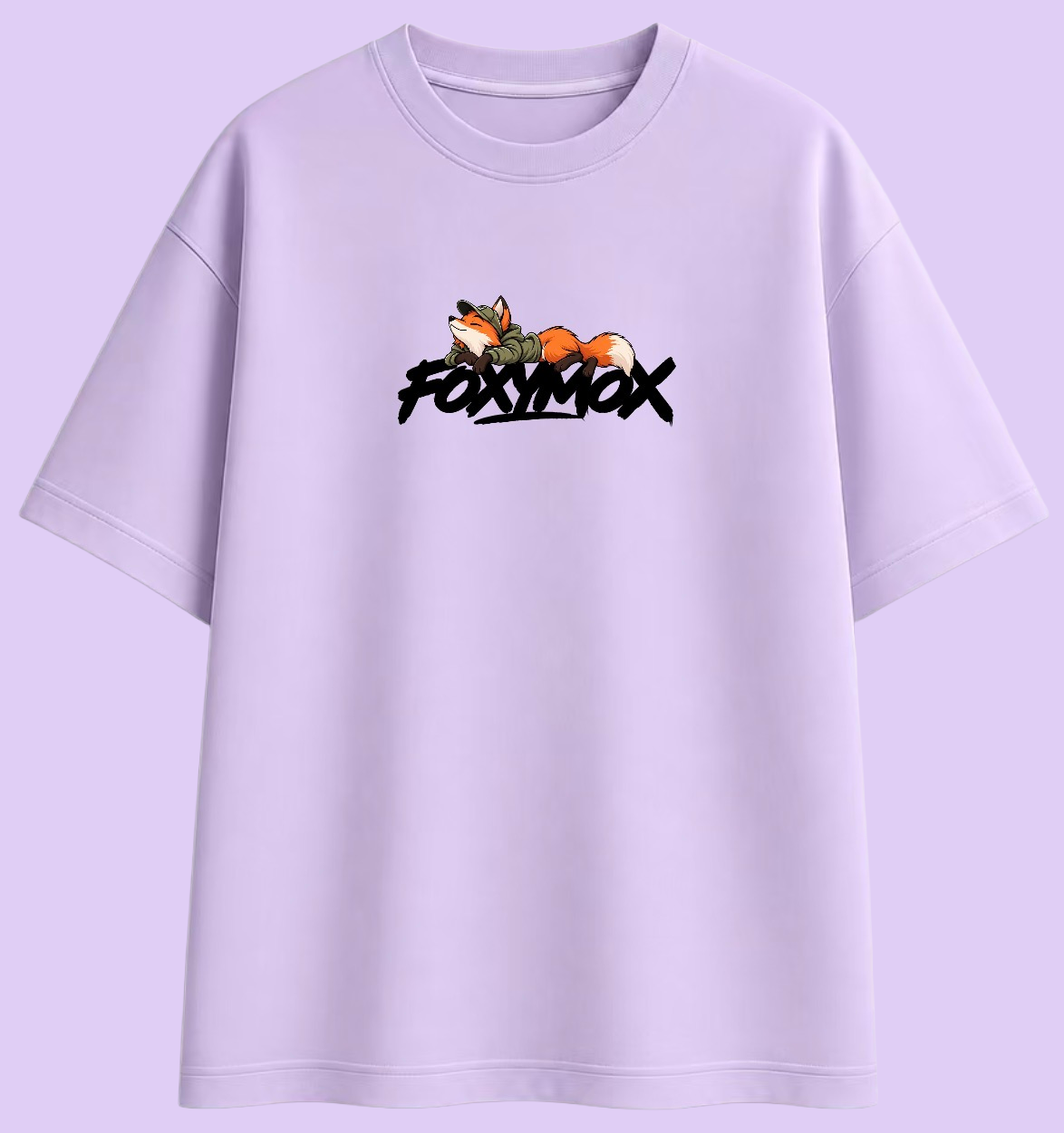 FOXYMOX MASCOT COLLECTION | “Chillin” | Velvet Oversized