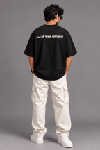 FOXYMOX MASCOT COLLECTION | “Chillin” | black Oversized